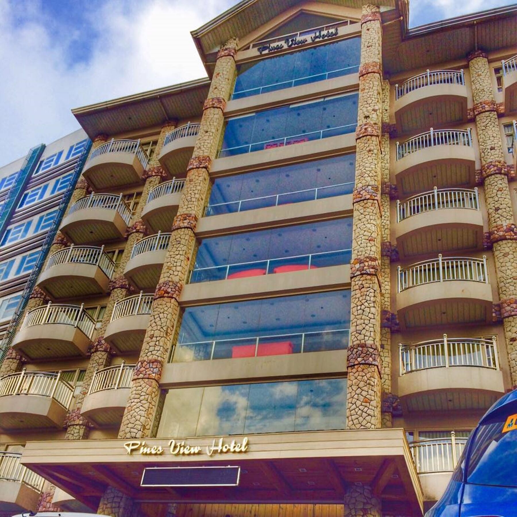 Pines View Hotel Багио Экстерьер фото